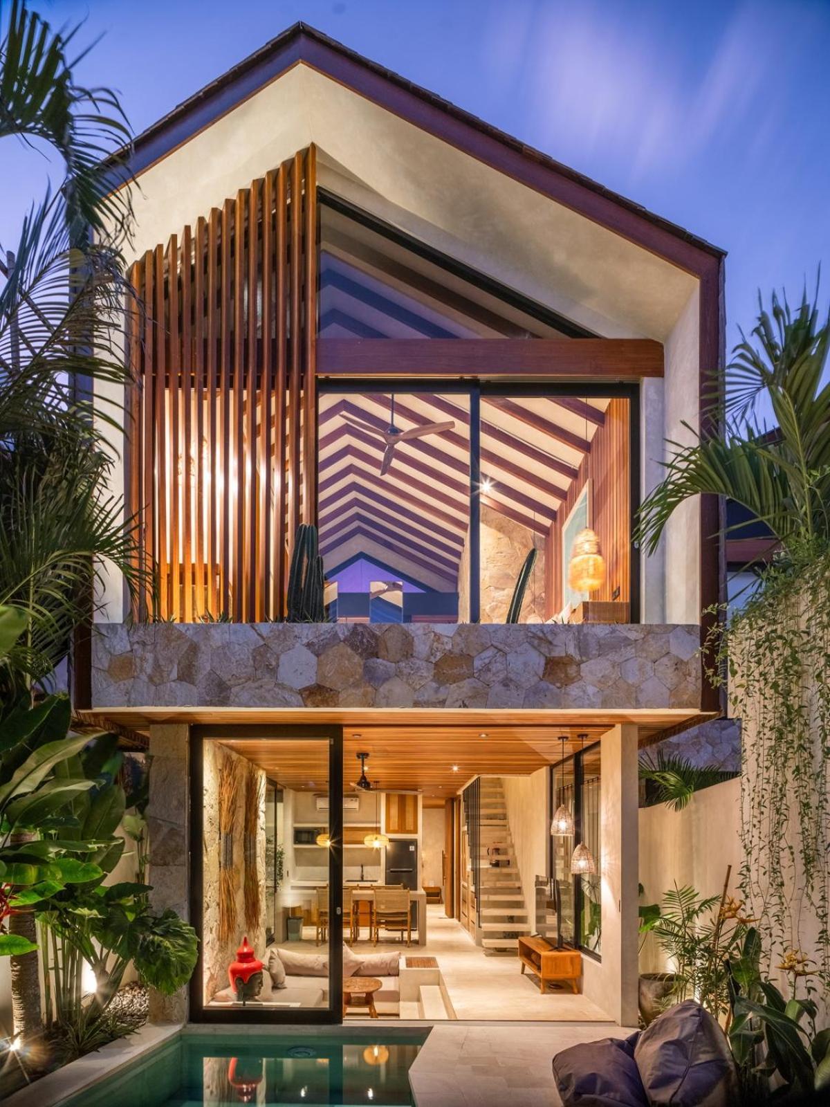 Blacksand Villas Echo Beach Canggu  Bagian luar foto